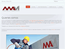 Tablet Screenshot of cubiertasmavi.com